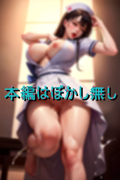 サンプル画像5:駄々洩れ汁ダク爆乳ナースにおまかせ(反省猿) [d_410387]