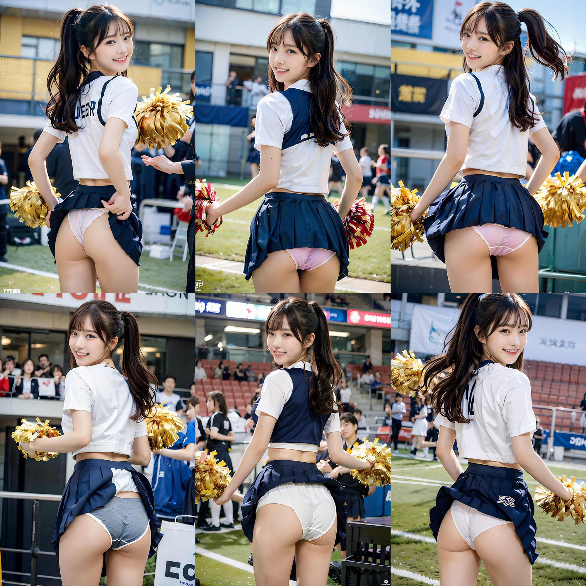 サンプル画像3:チアパンを忘れて生パンツで応援するチアガール vol:1(SakuraBooks) [d_410398]