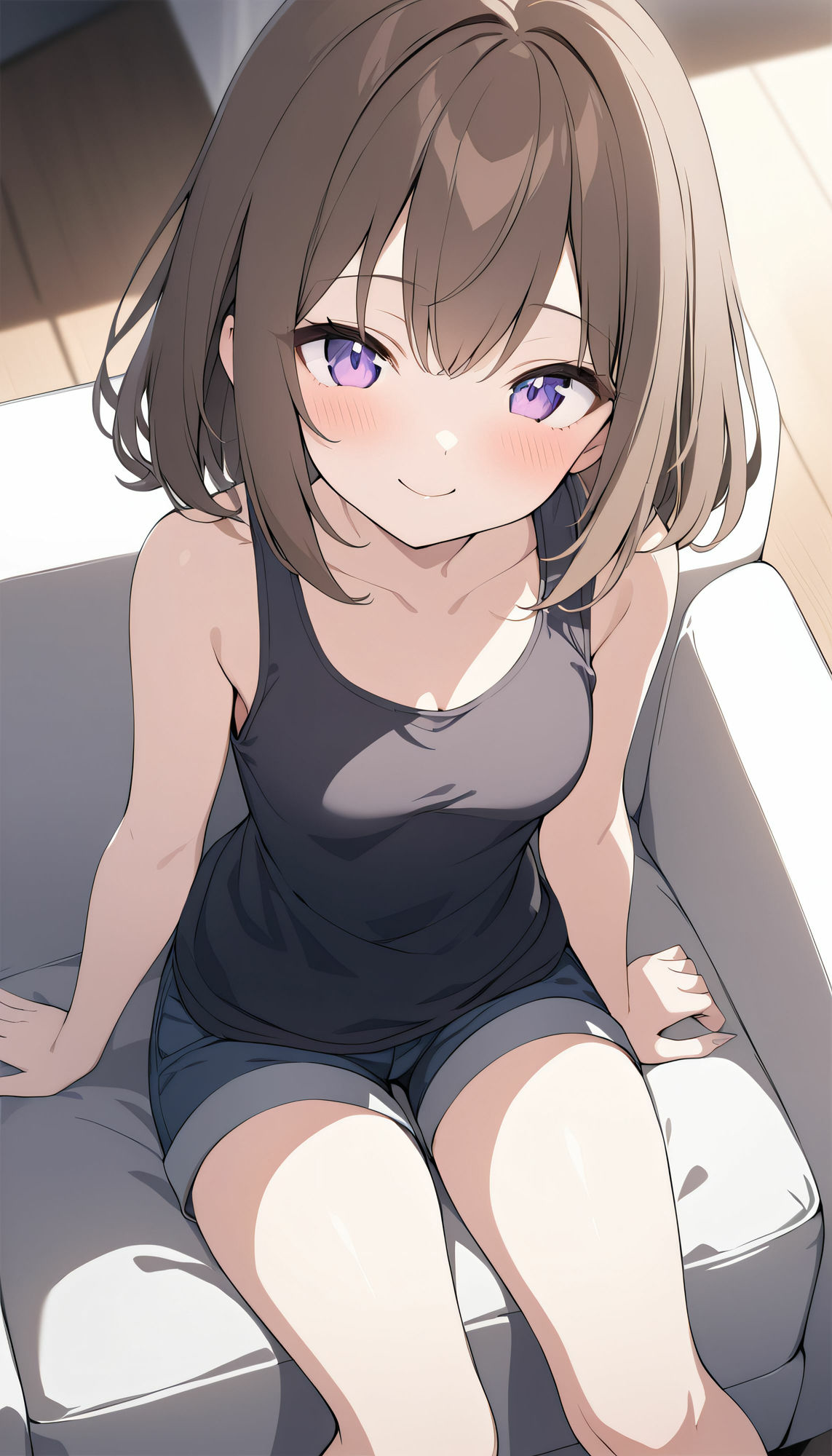 サンプル画像4:妹の無防備な姿を見るのはお兄ちゃんの特権です(AI factory) [d_410405]