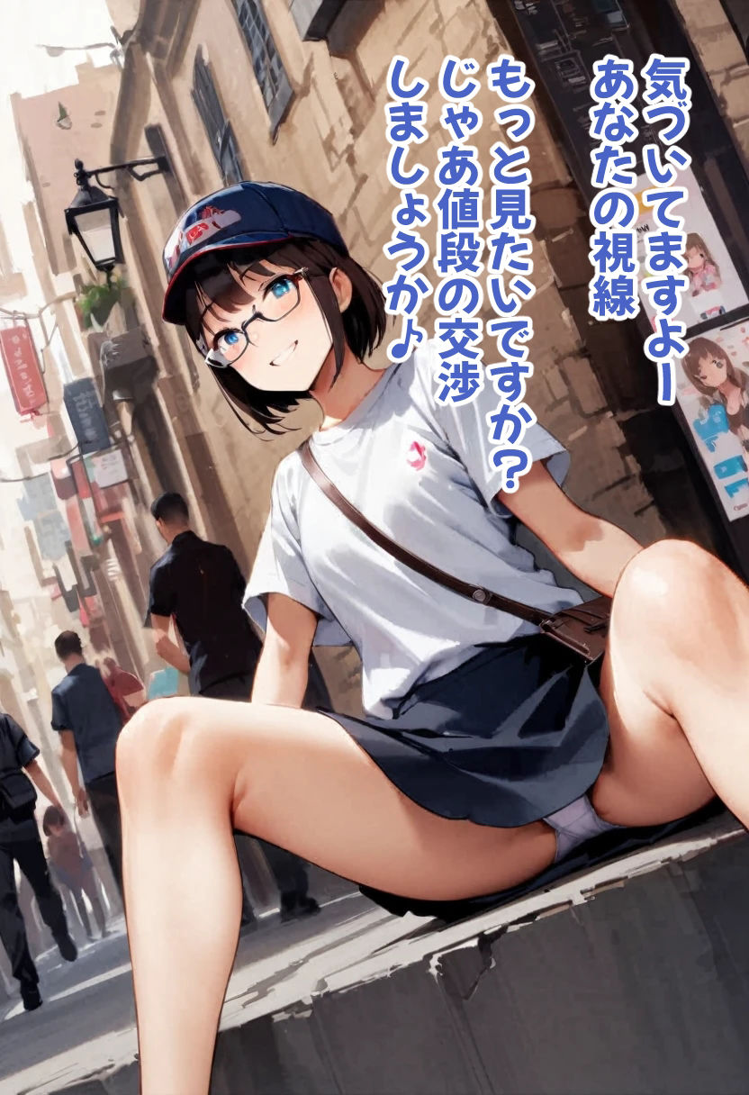 サンプル画像4:足刈がイク！ M字パンチラ編(コーンパン) [d_410469]