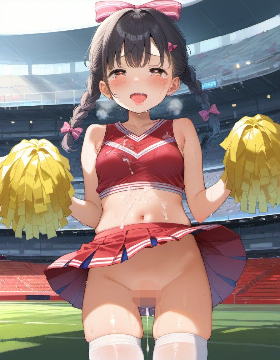 サンプル画像4:チアリーダーの元気いっぱいセックス(時計塔の物語工房) [d_410498]