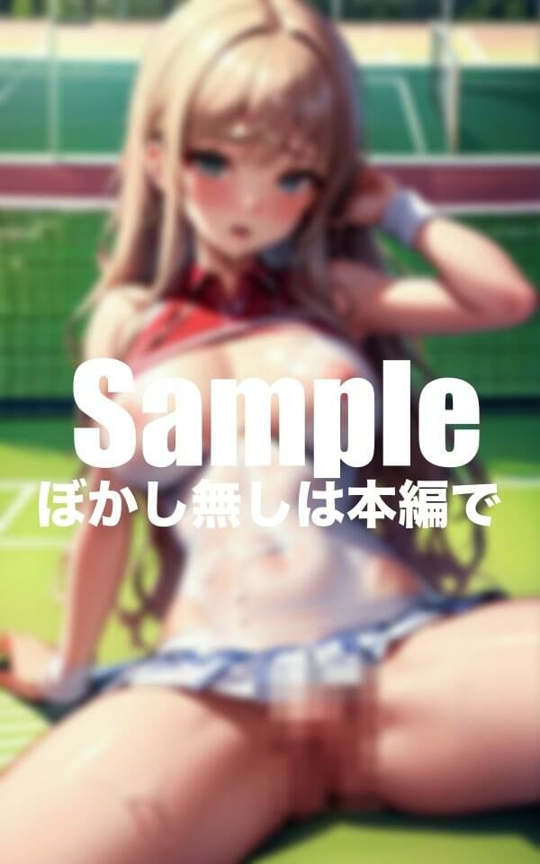 サンプル画像2:テニス合宿のエッチな裏側(ちち坊や) [d_410499]