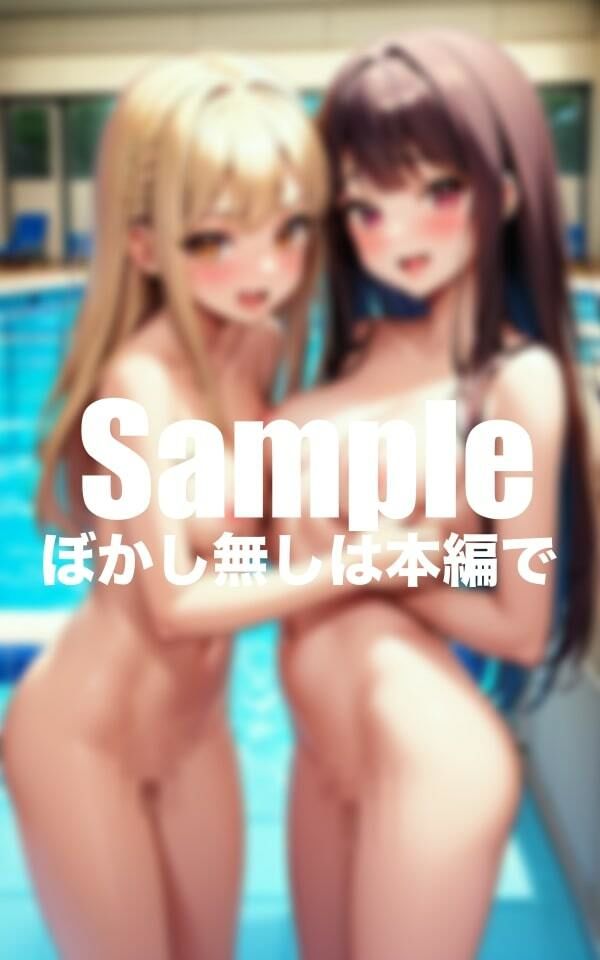 サンプル画像3:痴女ハーレム水泳大会(変態参謀) [d_410519]