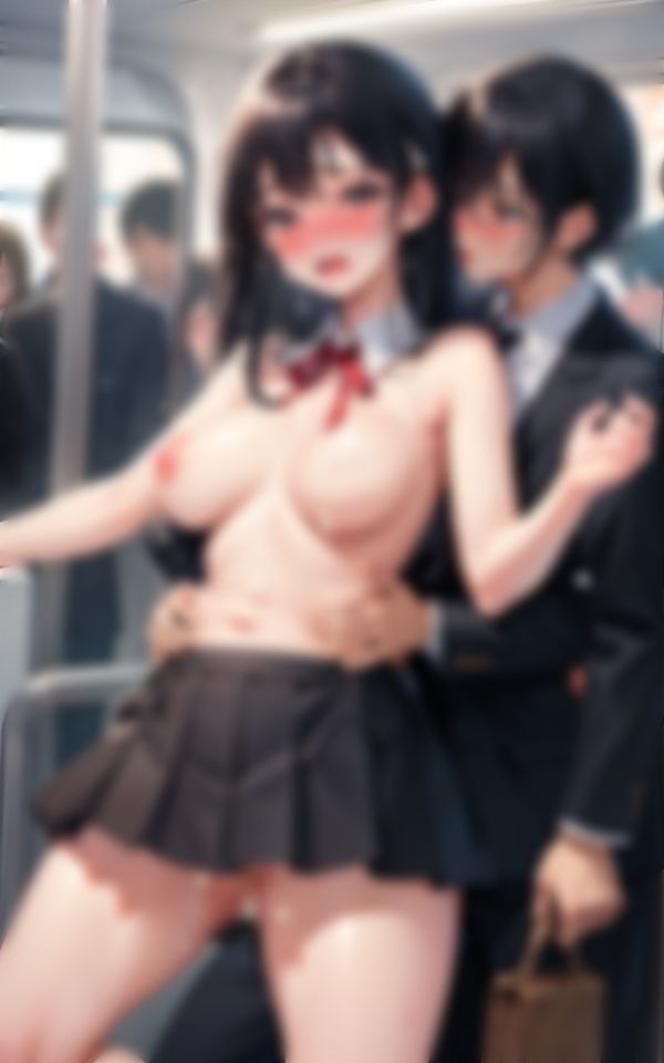 サンプル画像2:電車でこんなにされたら…VOL.1(panpanyama＋2D) [d_410539]