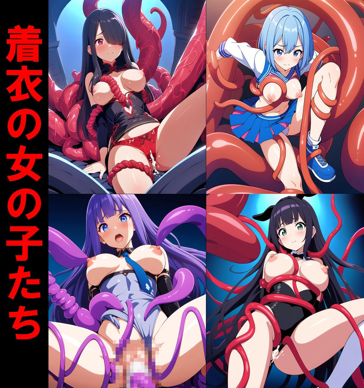 サンプル画像1:触手責めのおかずCG集(あいのおかずや) [d_410575]