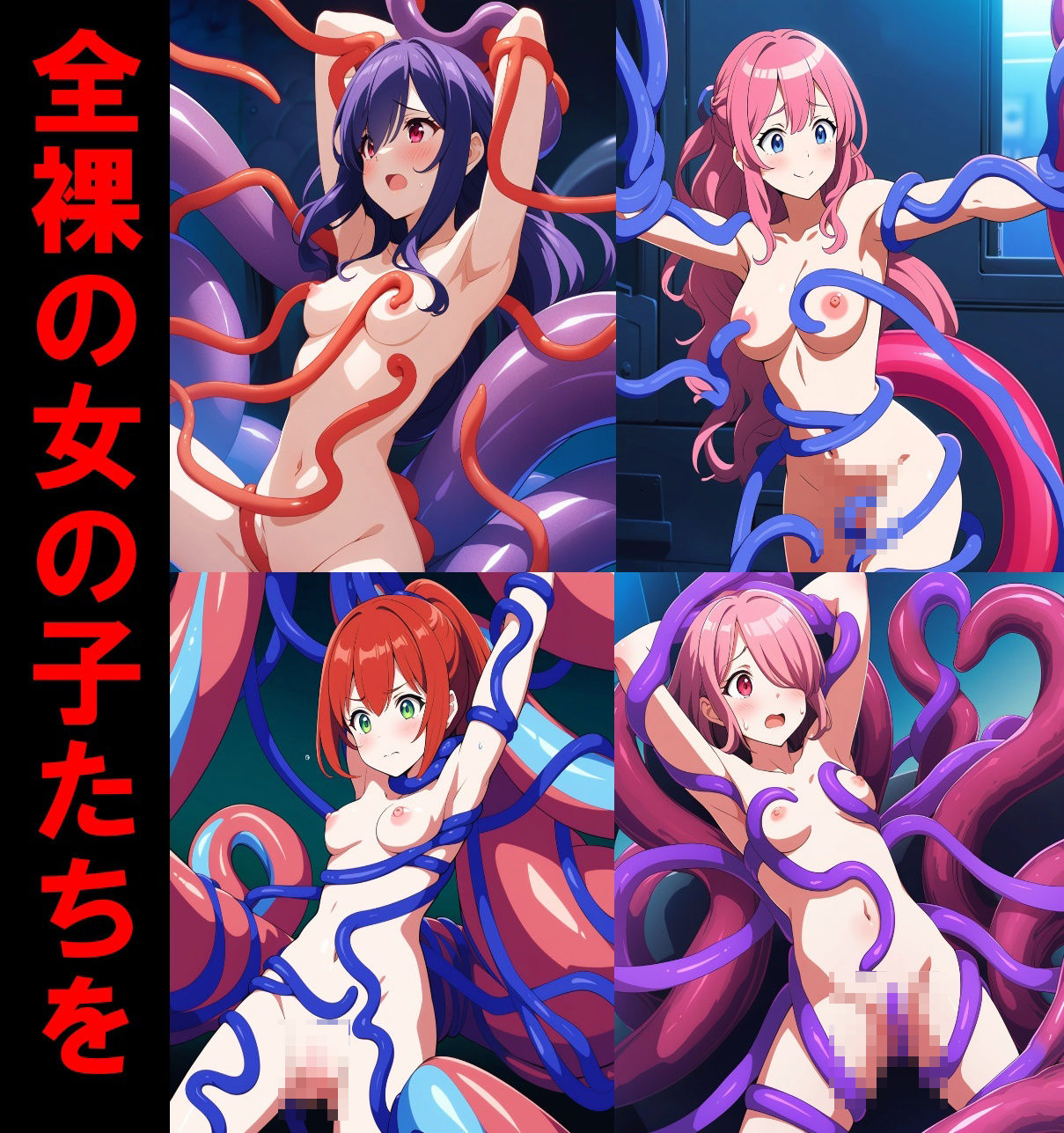 サンプル画像3:触手責めのおかずCG集(あいのおかずや) [d_410575]