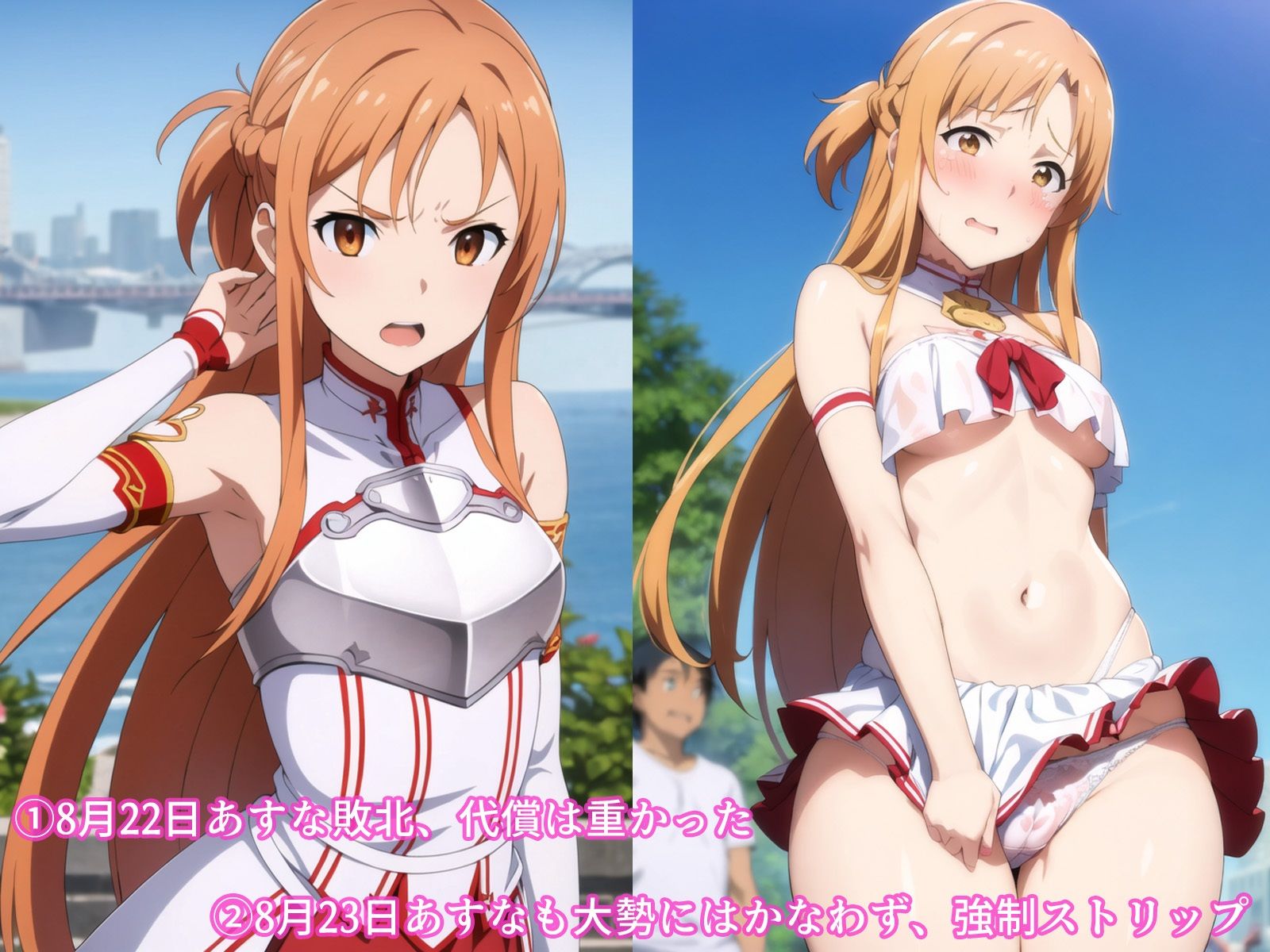 サンプル画像1:2023年8月〜2024年4月、結城明〇奈羞恥まとめ(羞恥露出研究所) [d_410731]