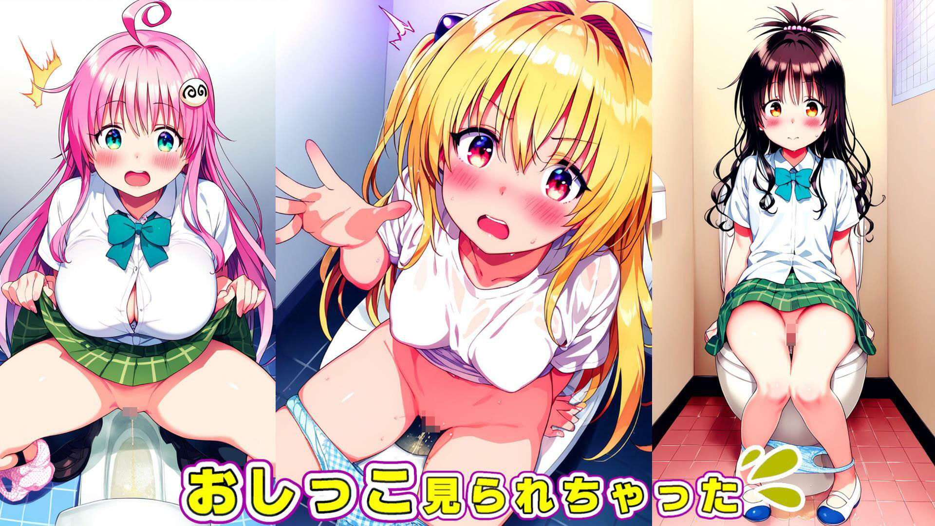 サンプル画像5:To L○VEる ラッキースケベ集〜エッチなトラブル完全収録〜(尊厳ブレイク産業) [d_410766]