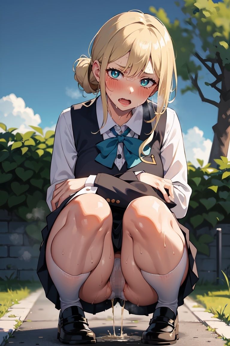 サンプル画像4:名門お嬢様の弱みを握って種付け放題2(AIはむはむアニメ) [d_410774]