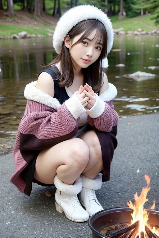 サンプル画像3:キャンプ・ハーモニー:自然と共に楽しむ美女たち(夢幻出版) [d_410820]