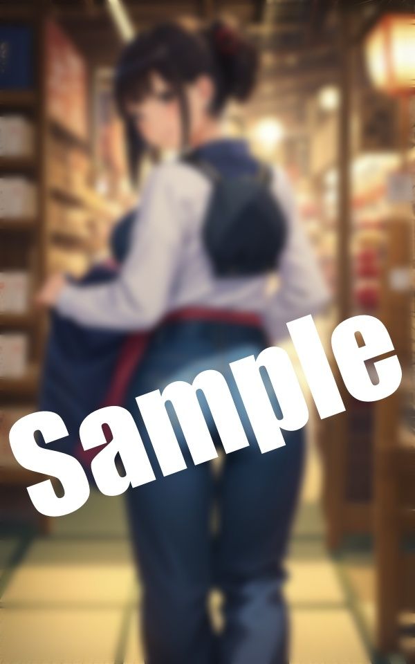 サンプル画像1:清楚系美少女のプリケツ(エロ見放題タイム) [d_410834]