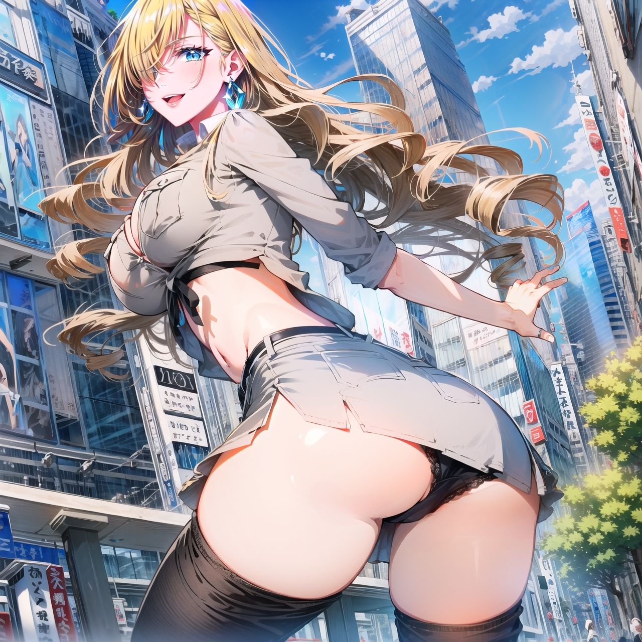 サンプル画像6:縦ロールの綺麗なお姉さんオリ〇ナト〇ソンのアヘ顔はまぁ、卑猥なんでしょうね_SEX/オナニー/その他編(dempa) [d_410838]