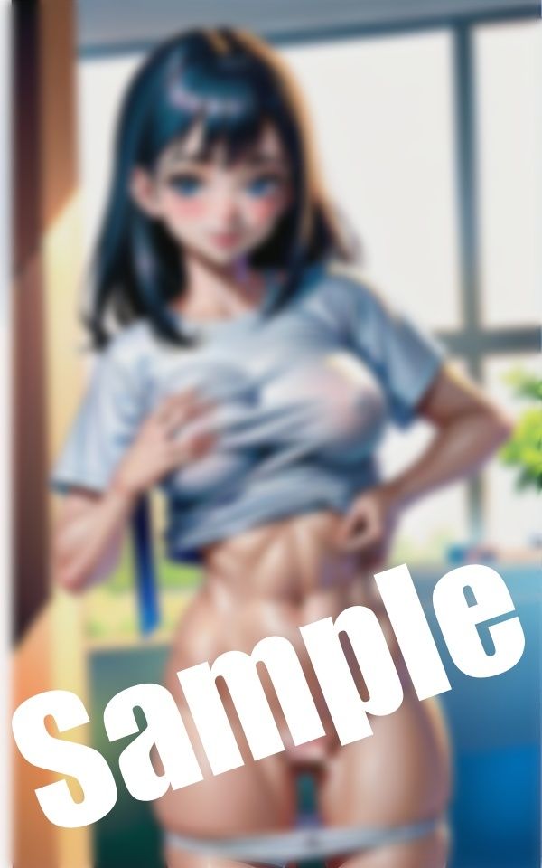 サンプル画像4:体育会系美少女が大胆露出「エッチな気分になっちゃった」(美女ワンダーランド) [d_410858]