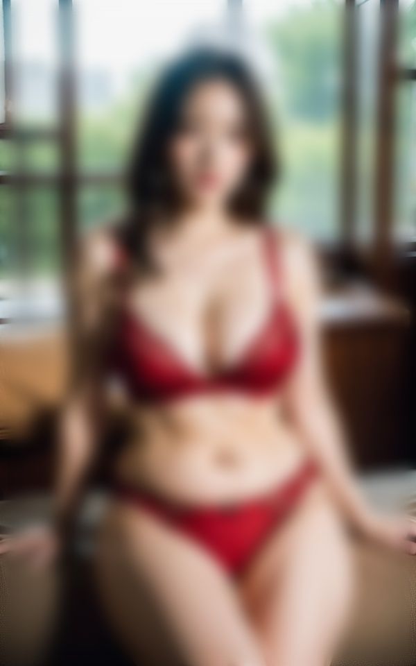 サンプル画像3:【熟女の勝負下着】勝負は赤でしょ！(美熟女LAB) [d_410898]