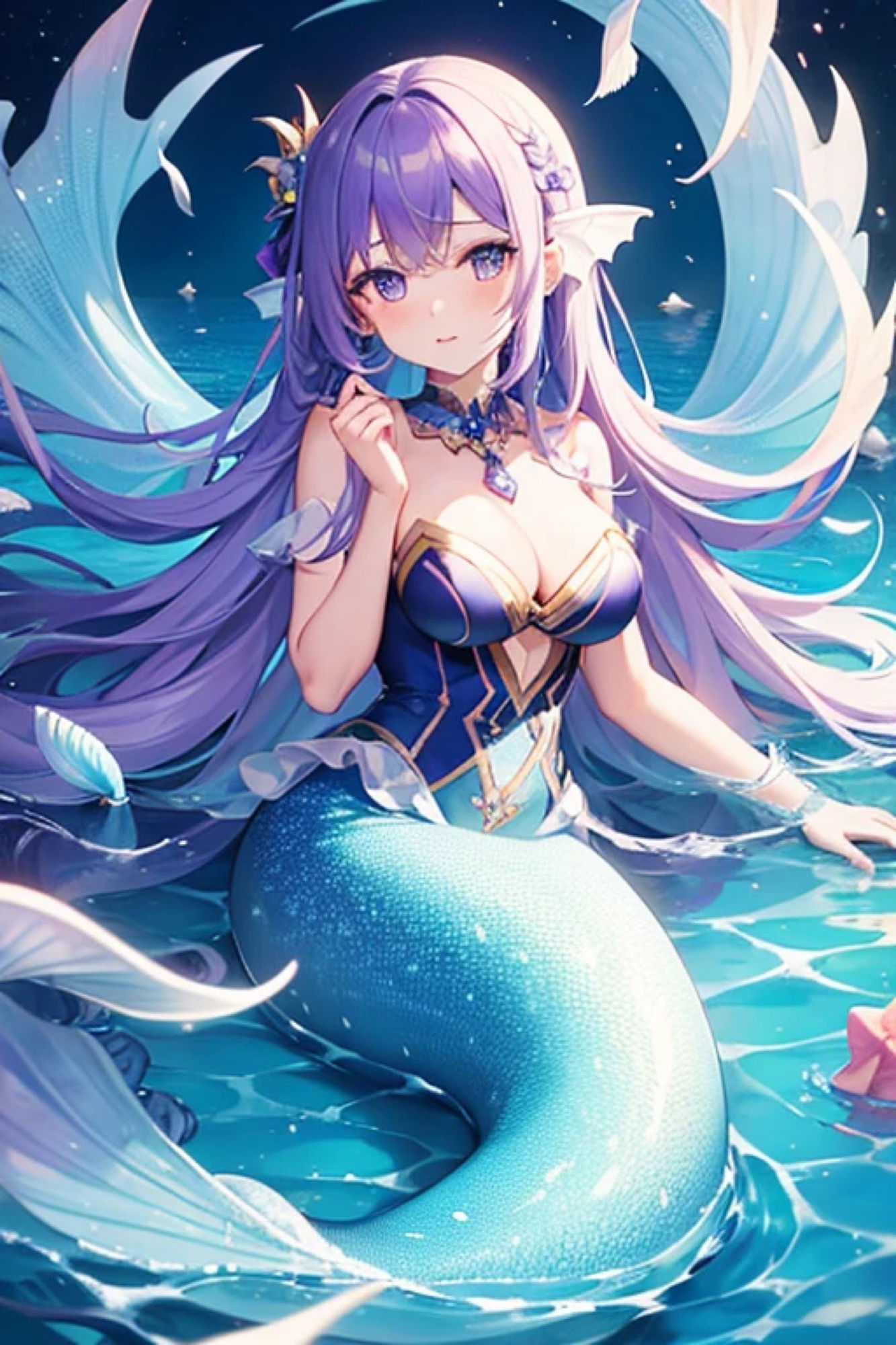 サンプル画像3:パープルマーメイドのアレやコレ(rweb324) [d_411011]