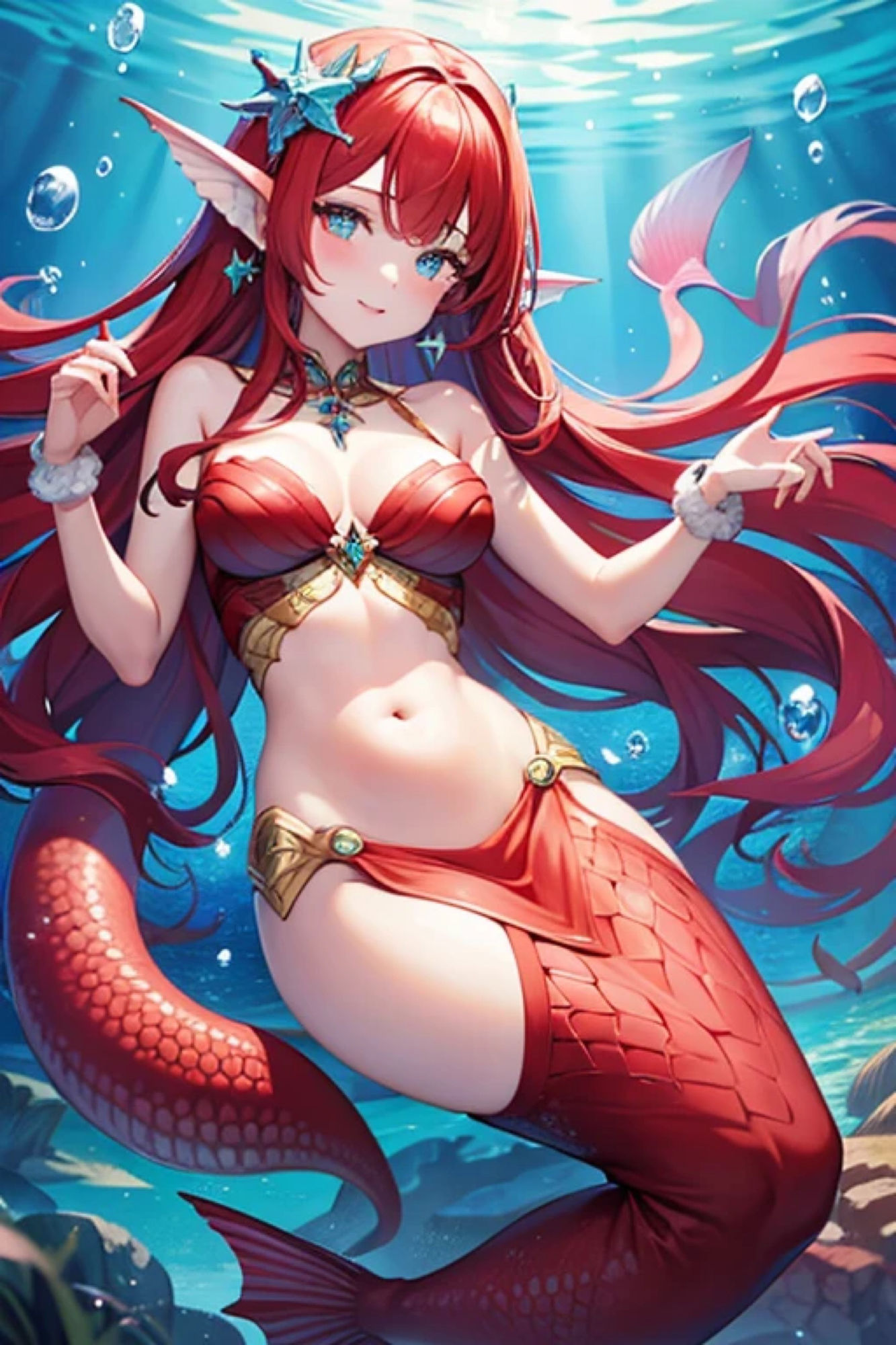 サンプル画像5:レッドマーメイドのアレやコレ(rweb324) [d_411012]