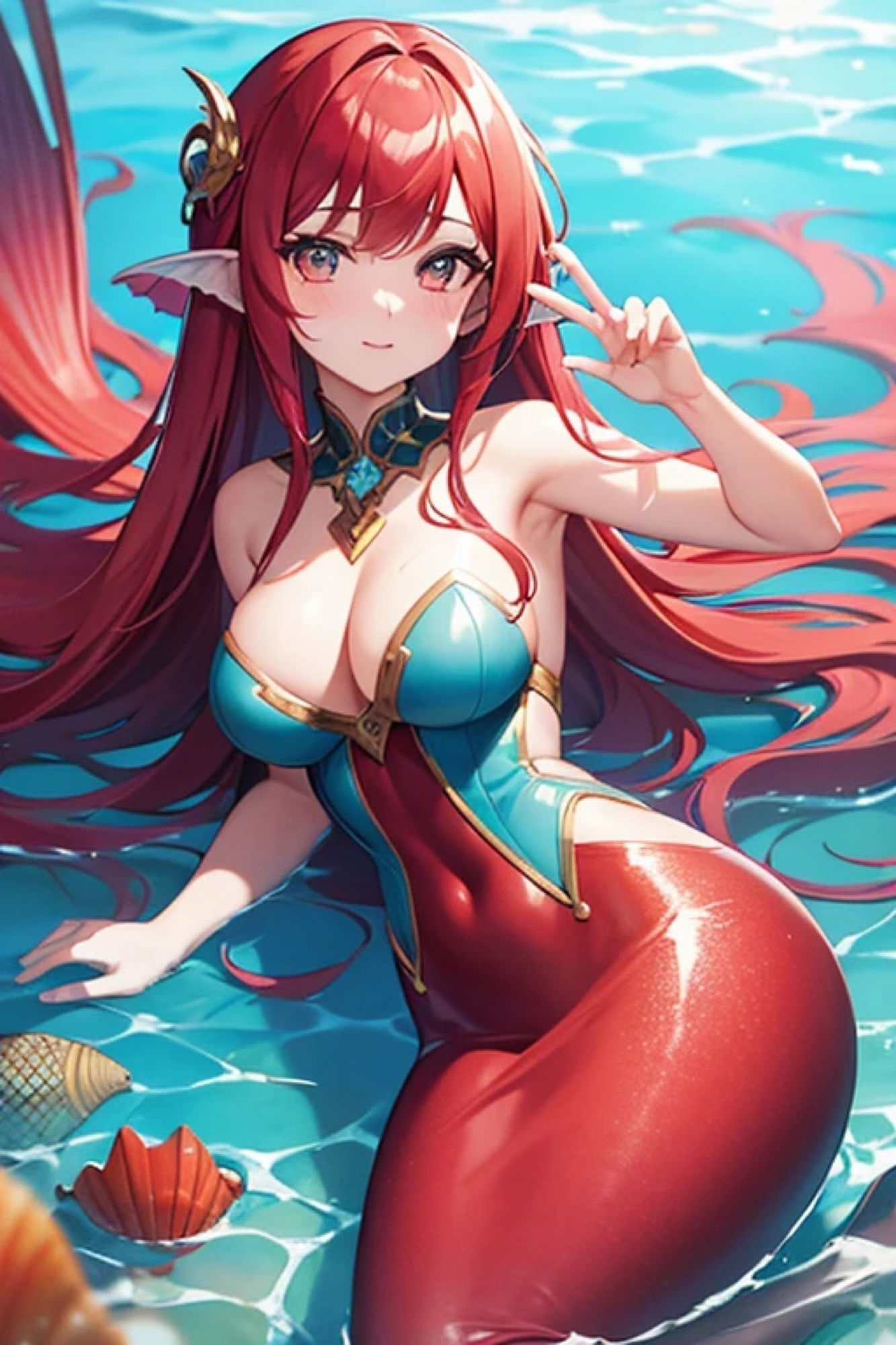 サンプル画像6:レッドマーメイドのアレやコレ(rweb324) [d_411012]