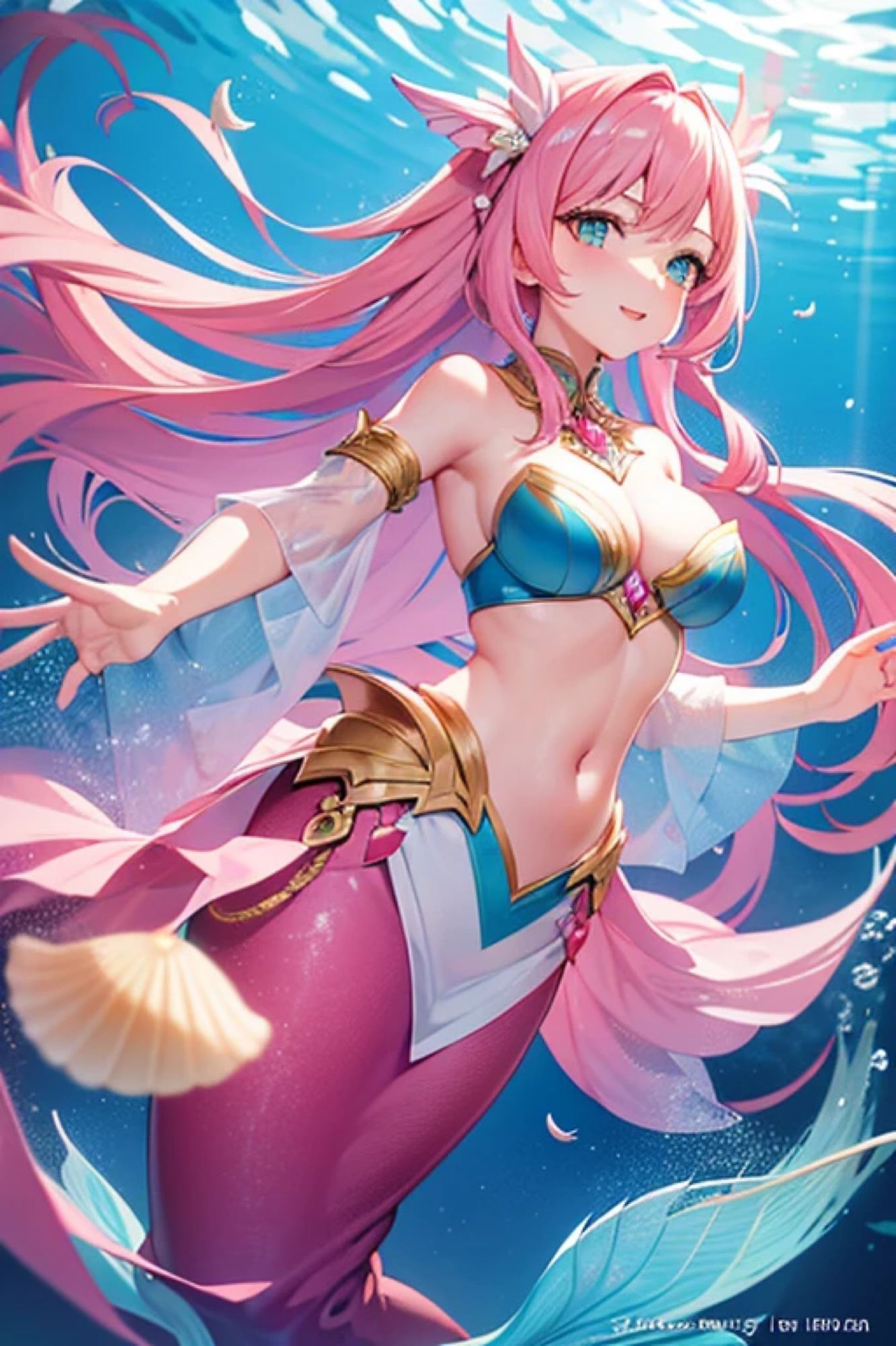 サンプル画像4:ピンクマーメイドのアレやコレ(rweb324) [d_411016]