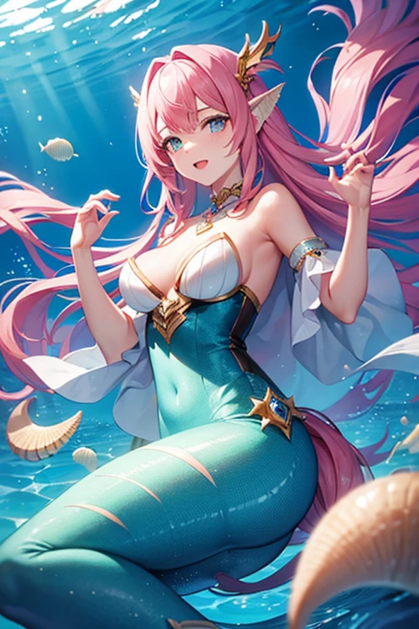 サンプル画像6:ピンクマーメイドのアレやコレ(rweb324) [d_411016]