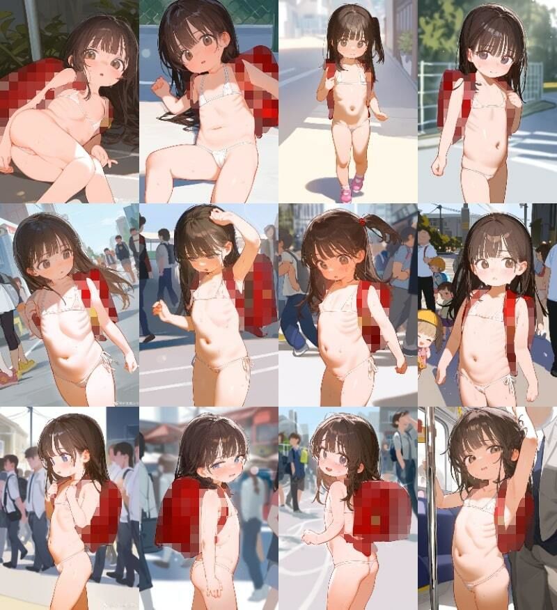 サンプル画像3:【500枚】私がこのイメージビデオに出たお金でお母さんは新しいお父さんと旅行に行きました(アライアイ) [d_411074]