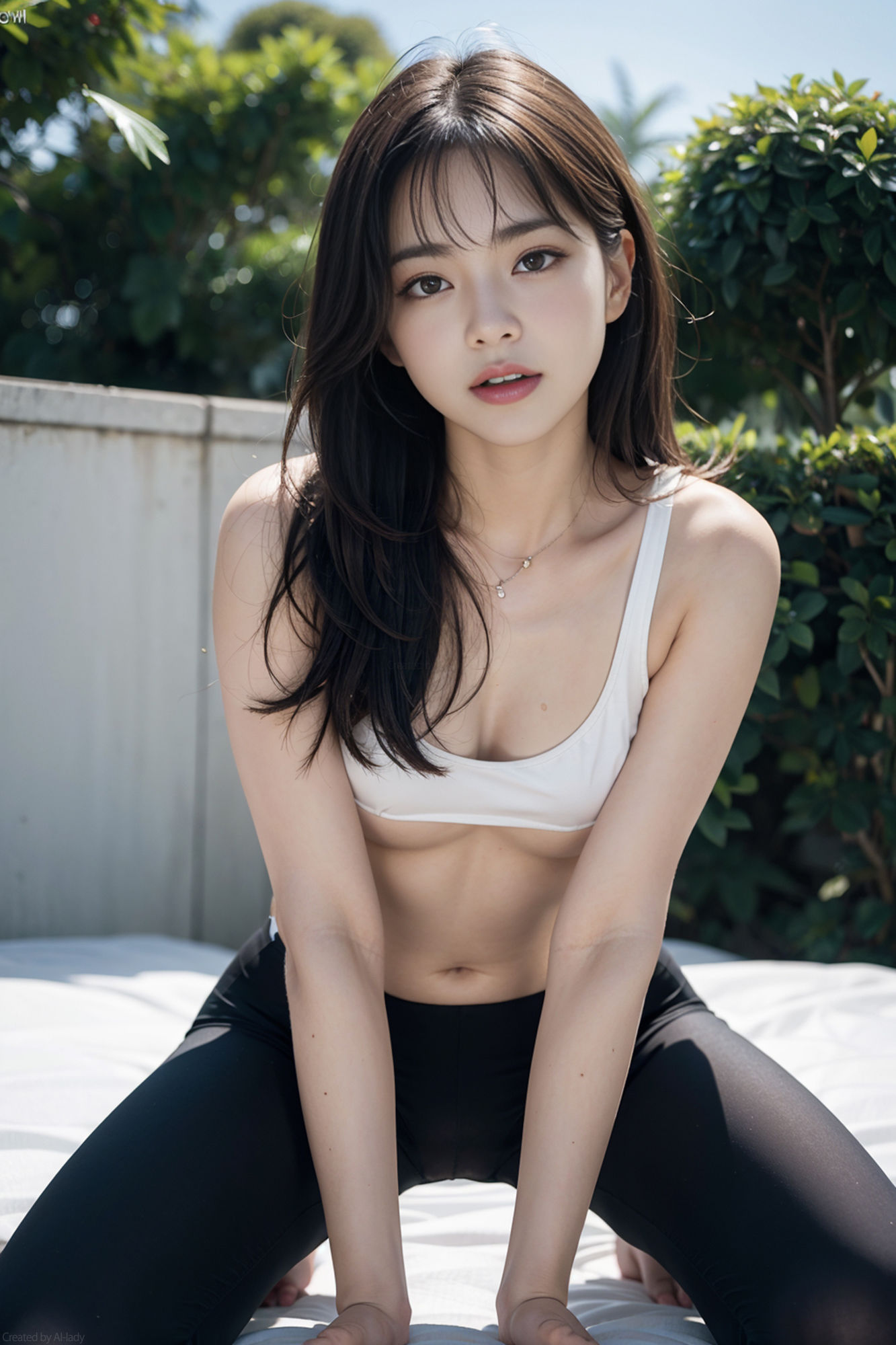 サンプル画像2:運動部の恋人(AI-lady) [d_411081]