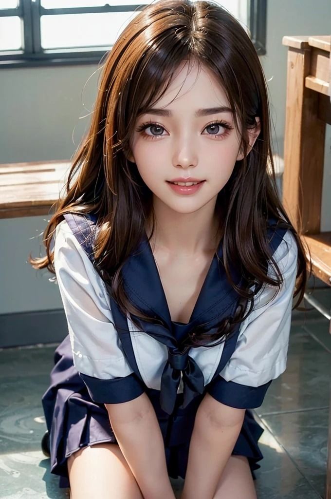 サンプル画像1:天使なキミと〜Vol.2 J●セーラー服〜(Cute☆Candy☆Crew) [d_411100]