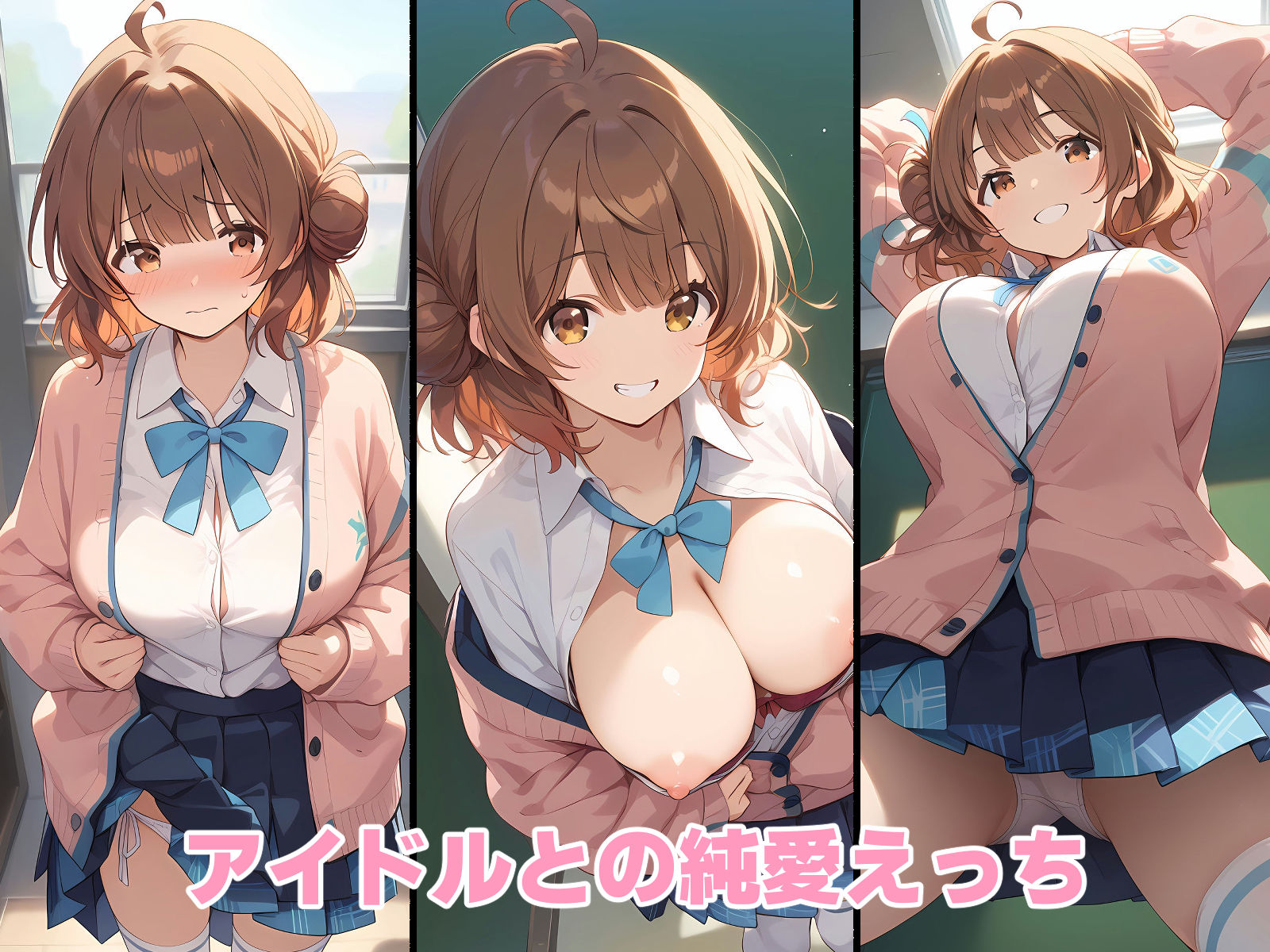 サンプル画像1:花〇佑芽と純愛えっち(アルデンテ) [d_411131]