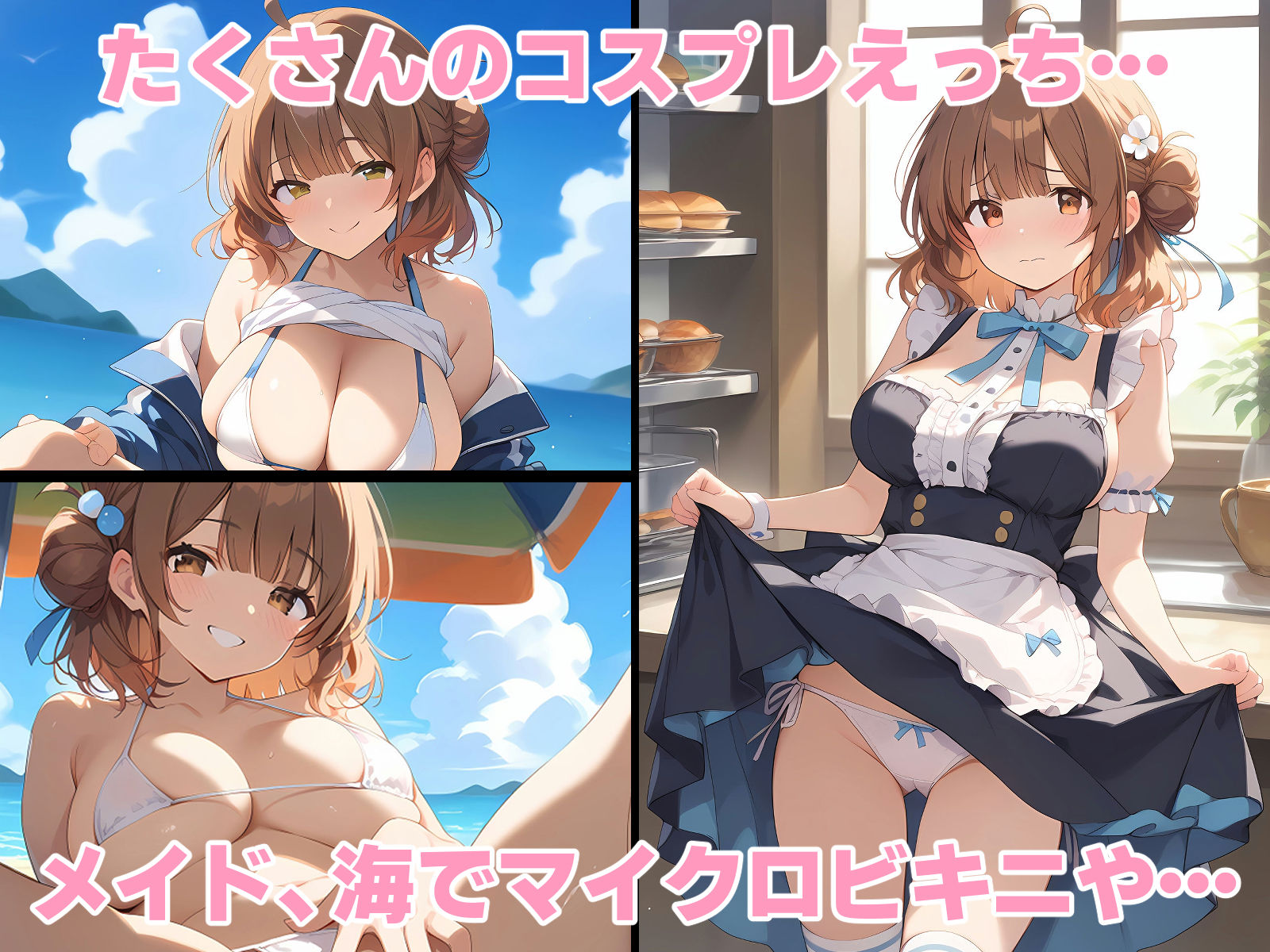 サンプル画像4:花〇佑芽と純愛えっち(アルデンテ) [d_411131]