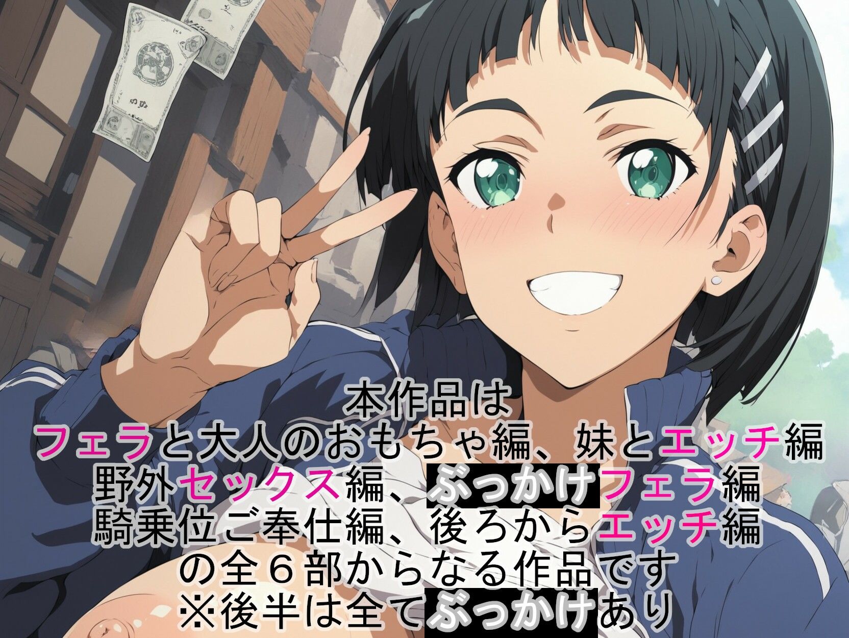 サンプル画像1:お兄ちゃん大好き〜妹が奉仕してくれるCG集〜(Foxymagicalgirl) [d_411137]