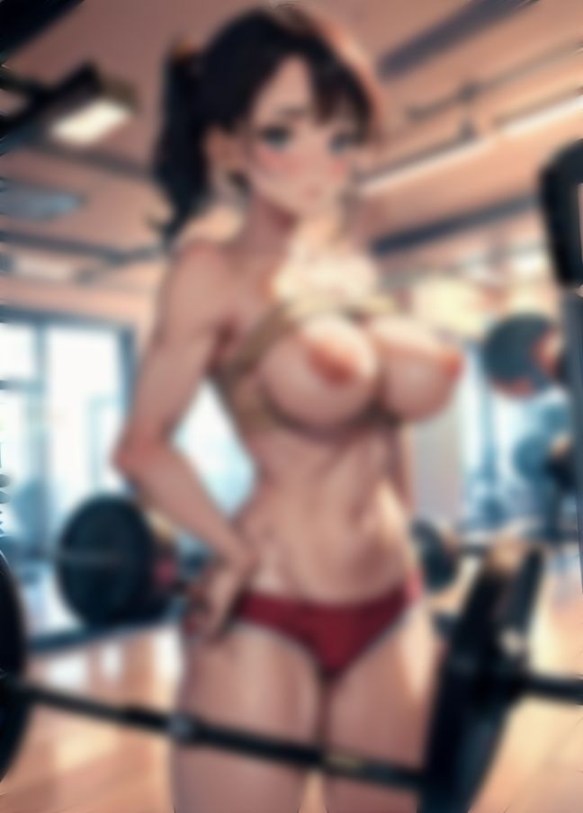 サンプル画像4:筋トレ少女「スケスケ、露出の痴女おまん？？」(midnightstar) [d_411191]