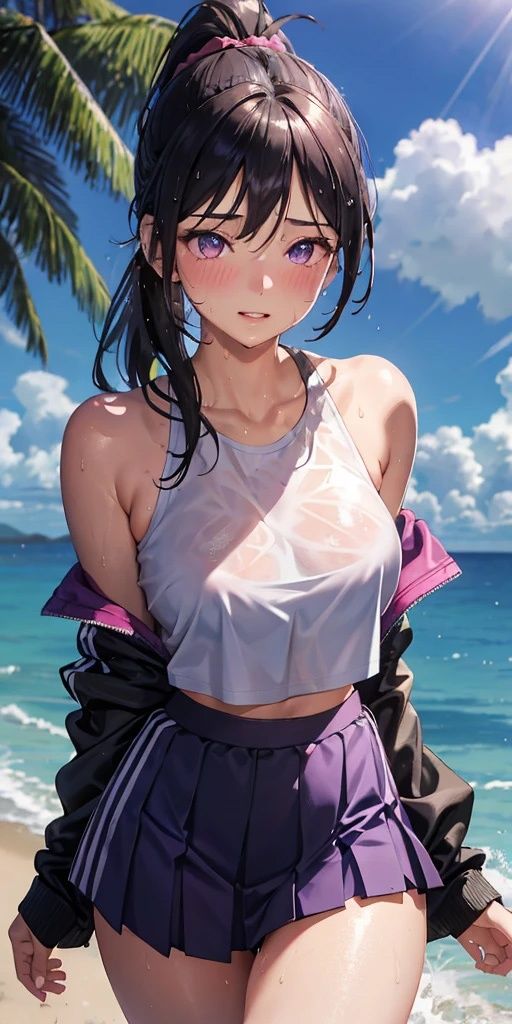 サンプル画像1:巨乳美女【妄想イラスト美女図鑑vol.97】(AIイラスト美女研究所) [d_411194]