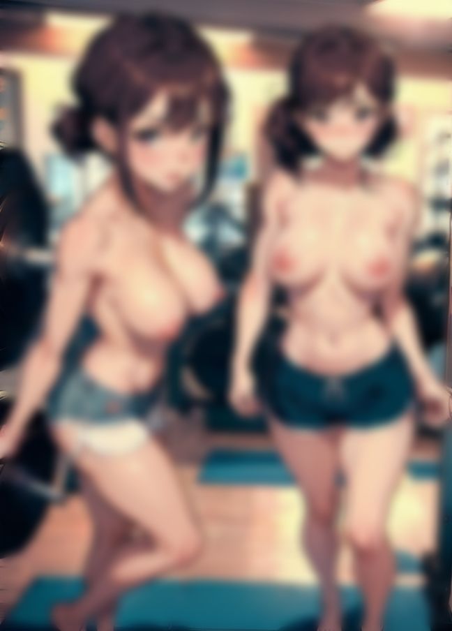 サンプル画像2:同じジムに通う女がどエロい！筋肉を鍛えてどんどんエロく？なる露出女(美女マニア) [d_411231]