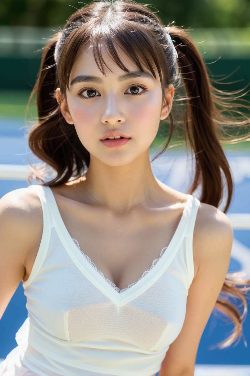 サンプル画像2:AI写真集 サービスエース 悪魔の囁き 個人レッスン編(変態マスクさん) [d_411252]