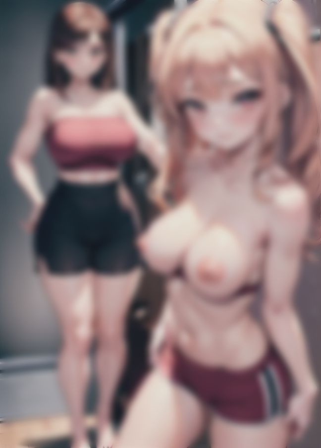 サンプル画像3:マッチョ女子は筋肉もおっぱいも成長期(美味しい汁) [d_411253]