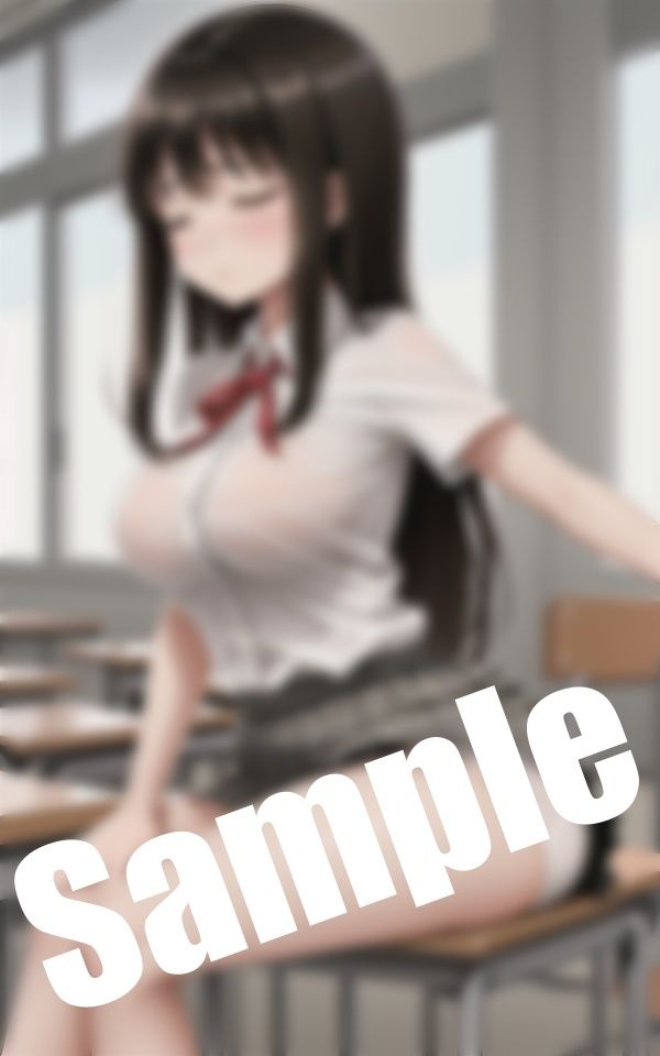 サンプル画像5:美少女の淫らな放課後〜放課後の教室でエッチな妄想中(妄想パラダイス) [d_411297]