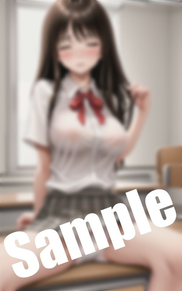 サンプル画像6:美少女の淫らな放課後〜放課後の教室でエッチな妄想中(妄想パラダイス) [d_411297]