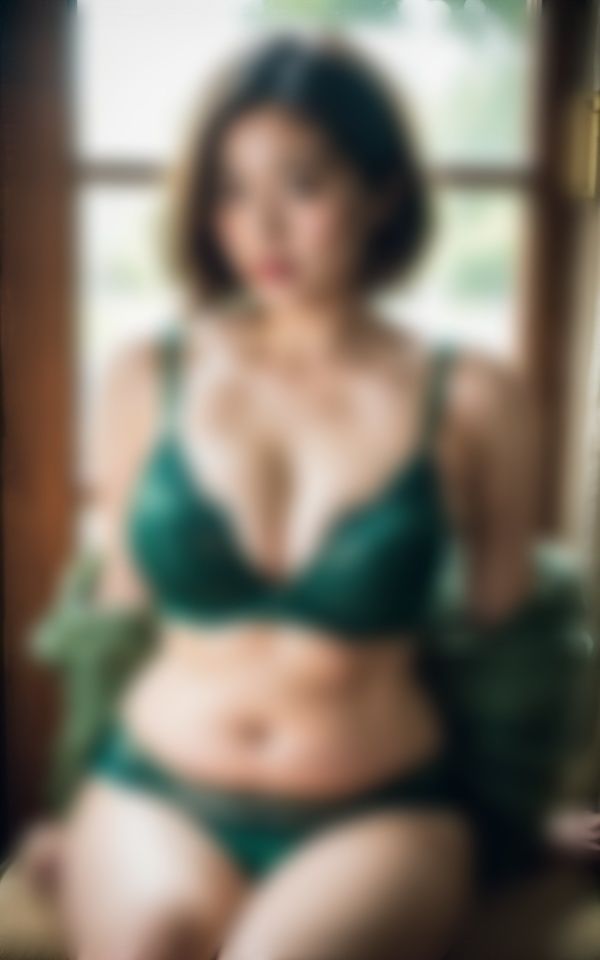 サンプル画像3:【ぽっちゃり熟女の下着姿】グリーンファースト！(美魔女CLUB) [d_411333]