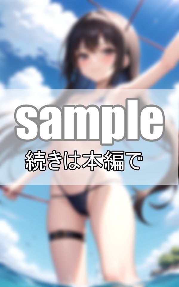 サンプル画像6:清純派萌え系アイドルたちの際ど過ぎる限界水着(ボインの時間) [d_411356]