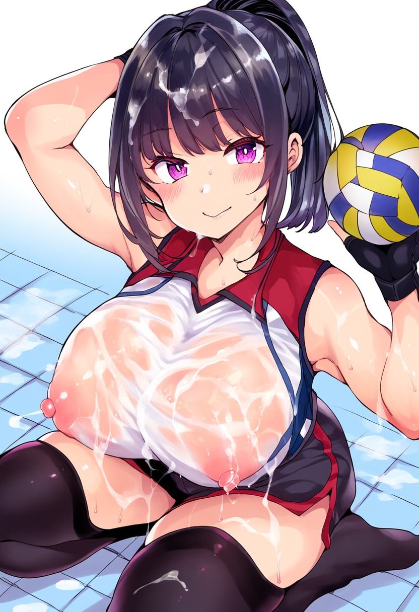 サンプル画像4:スポーツウェアにぶっかけ(潮吹きジョニー) [d_411359]