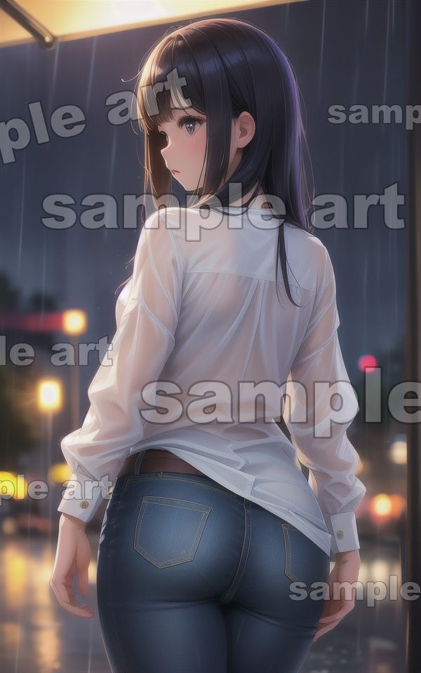 サンプル画像3:彼氏と別れた夜にむしゃくしゃした桃尻女の誘惑(S級奇跡の一枚) [d_411396]