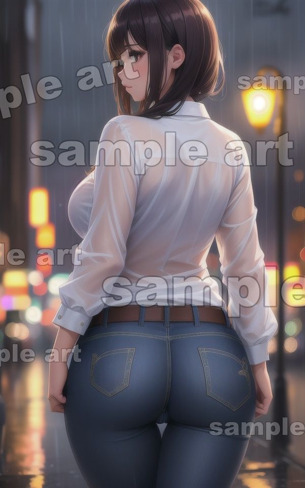 サンプル画像6:彼氏と別れた夜にむしゃくしゃした桃尻女の誘惑(S級奇跡の一枚) [d_411396]