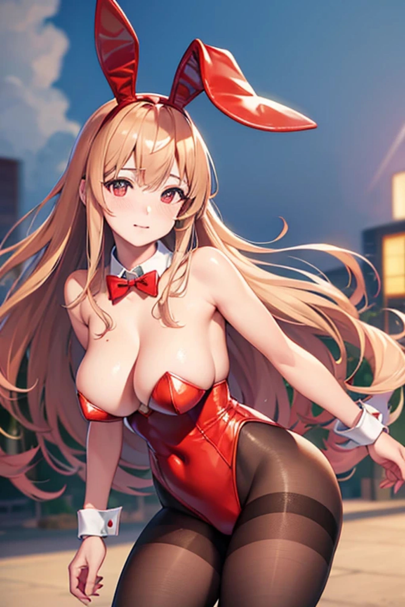 サンプル画像2:レッドバニーガールのアレやコレ(rweb324) [d_411398]