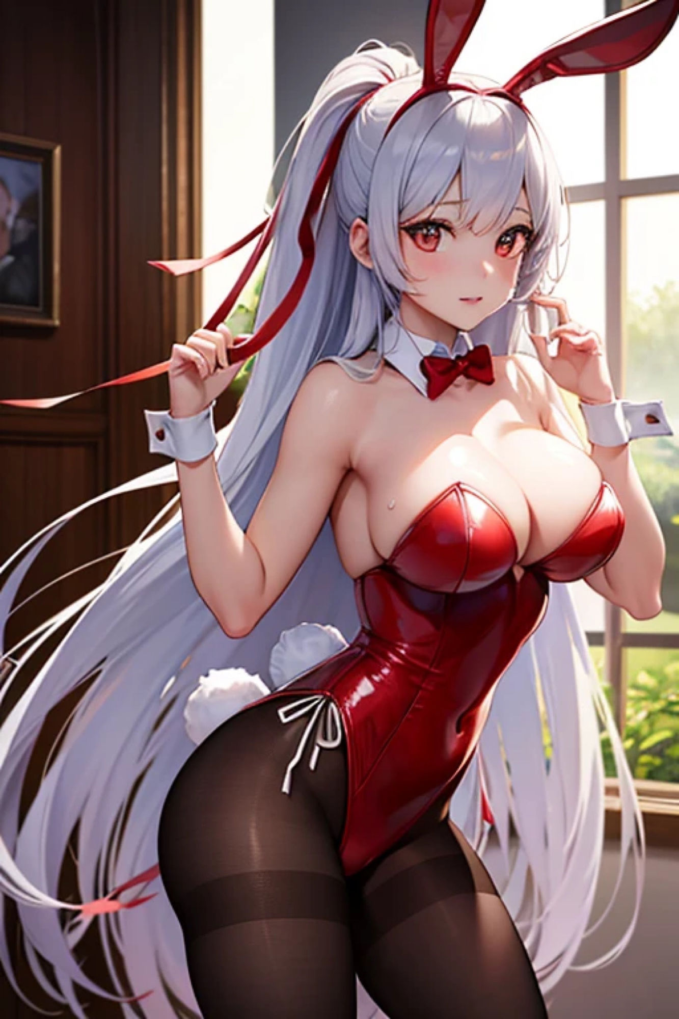 サンプル画像4:レッドバニーガールのアレやコレ(rweb324) [d_411398]