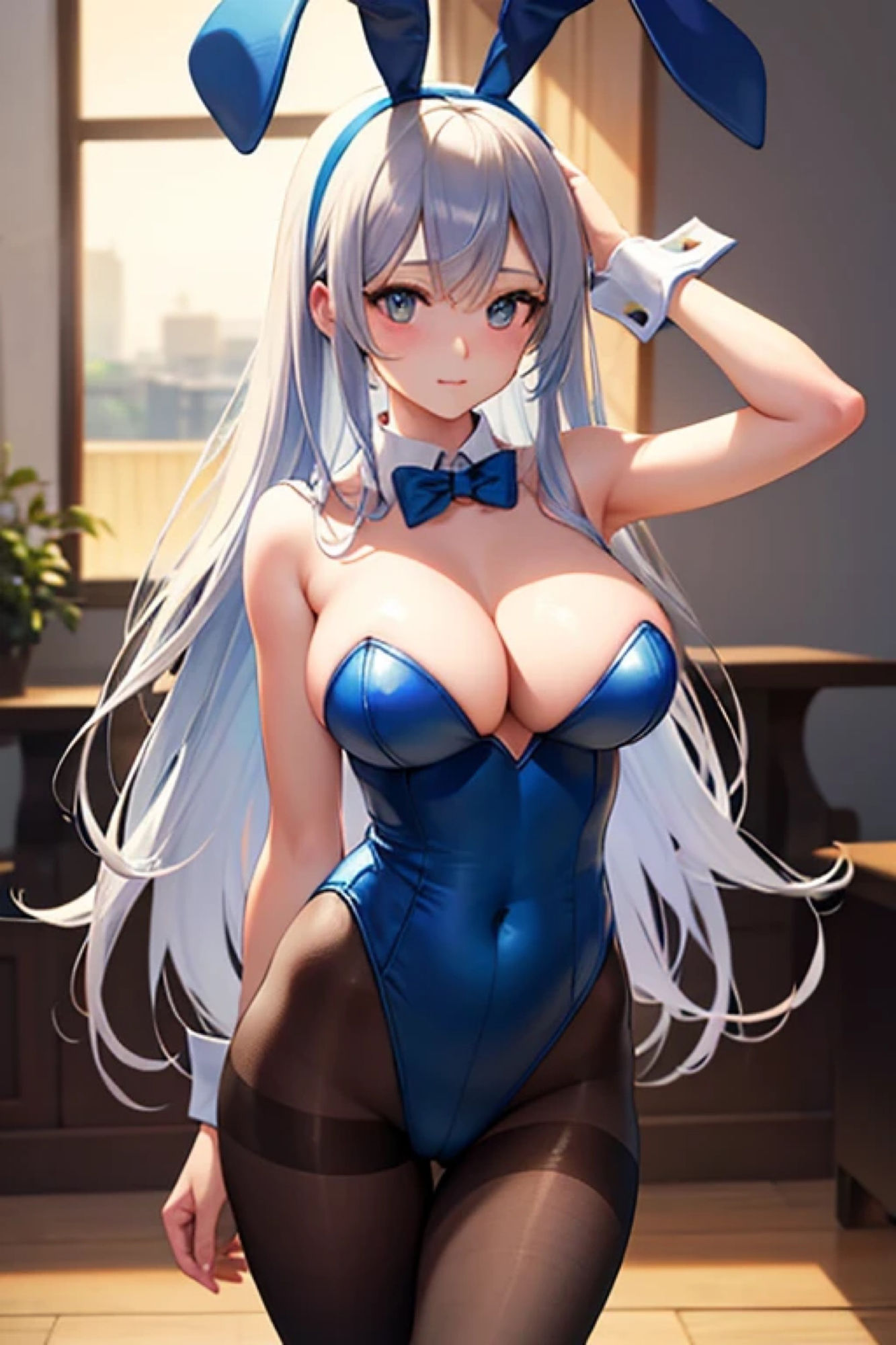 サンプル画像2:ブルーバニーガールのアレやコレ(rweb324) [d_411400]