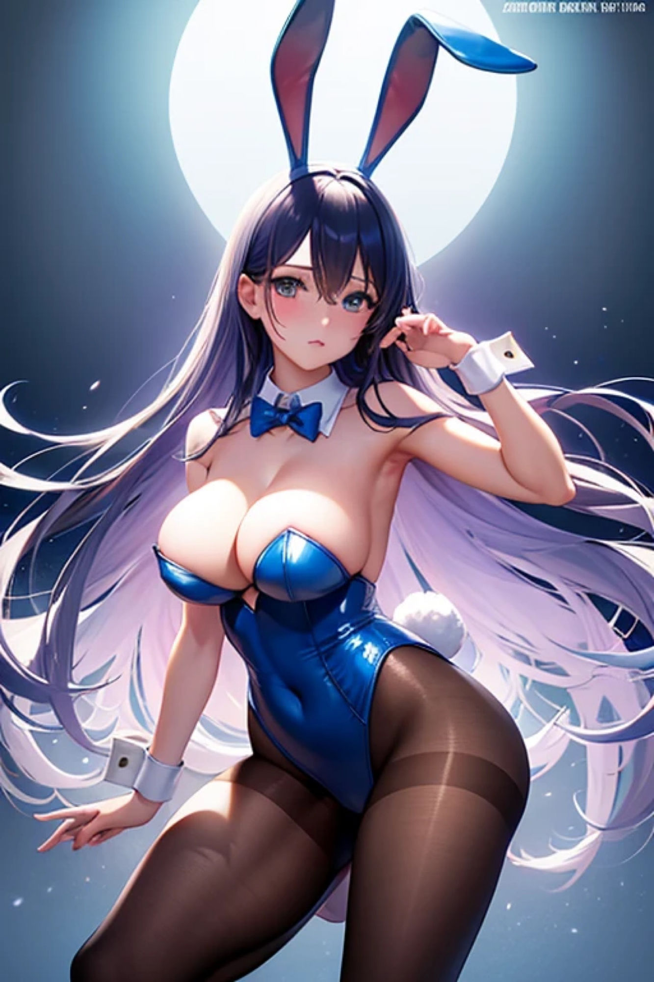 サンプル画像4:ブルーバニーガールのアレやコレ(rweb324) [d_411400]