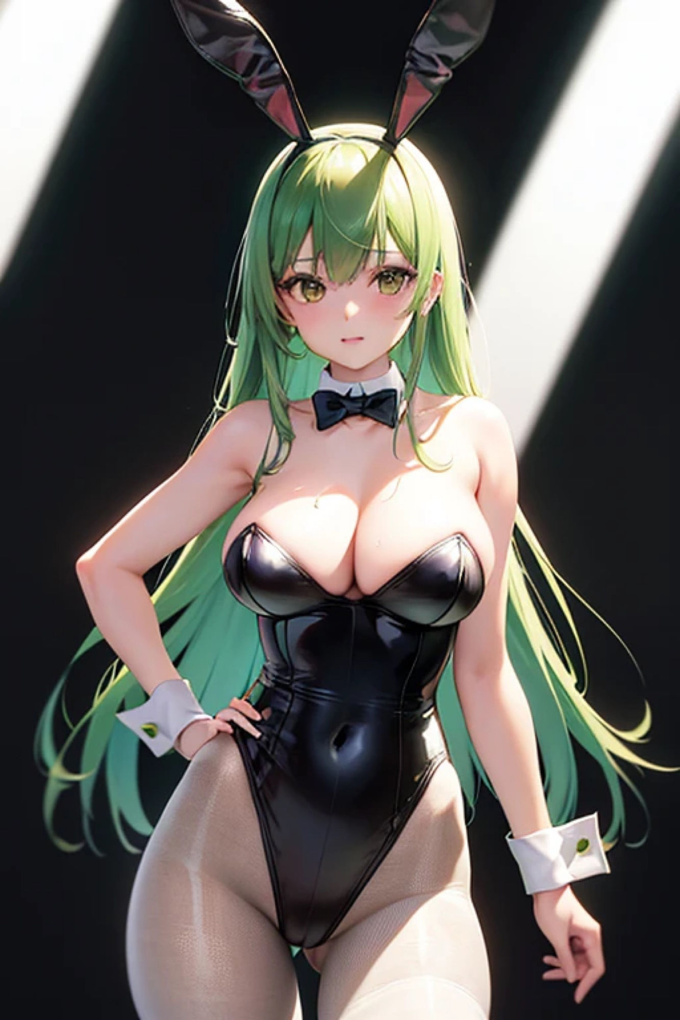 サンプル画像4:グリーンバニーガールのアレやコレ(rweb324) [d_411404]