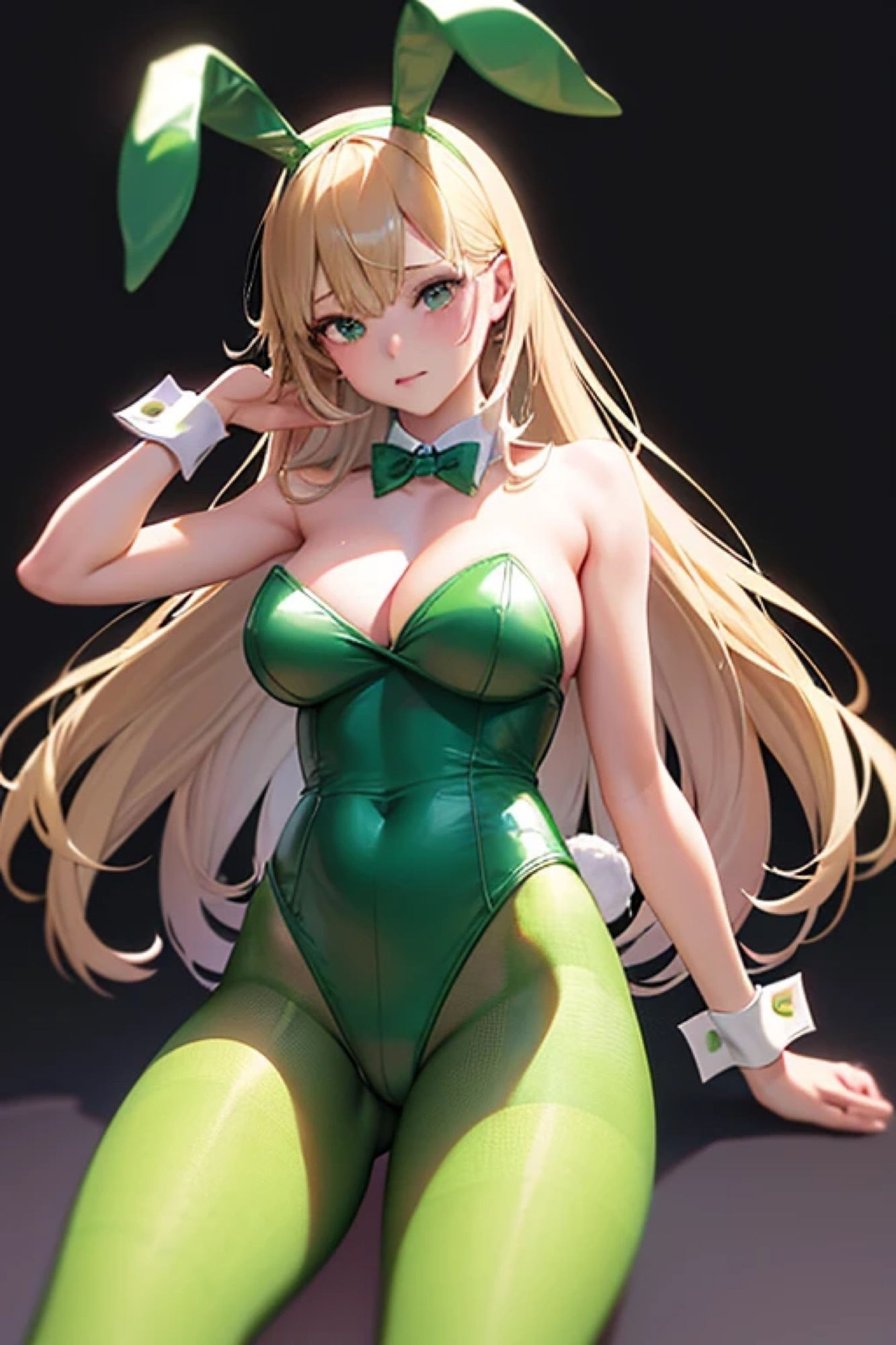 サンプル画像5:グリーンバニーガールのアレやコレ(rweb324) [d_411404]