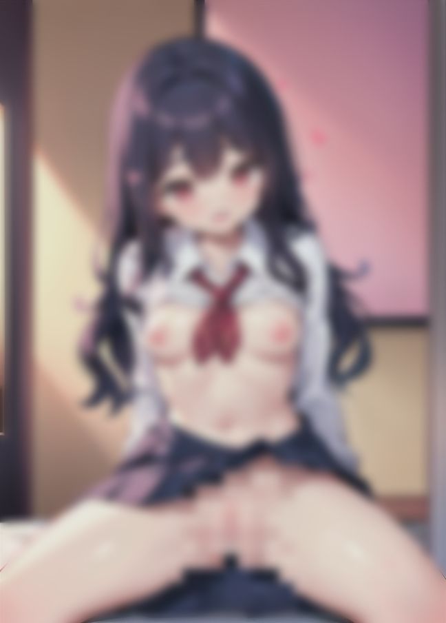 サンプル画像3:馬乗り少女「気持ちよくてイキまくり」「教室で変態行為」(オーガニズム) [d_411417]