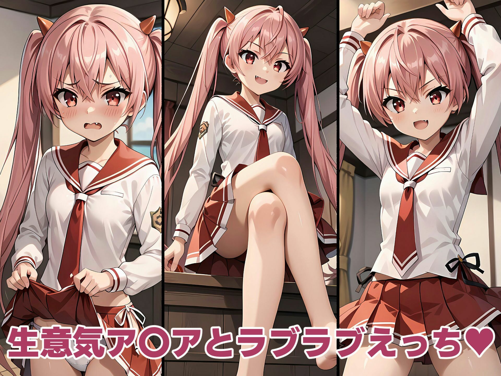 サンプル画像1:妊娠孕ませコスプレえっち ア〇ア(福田エリカ) [d_411441]