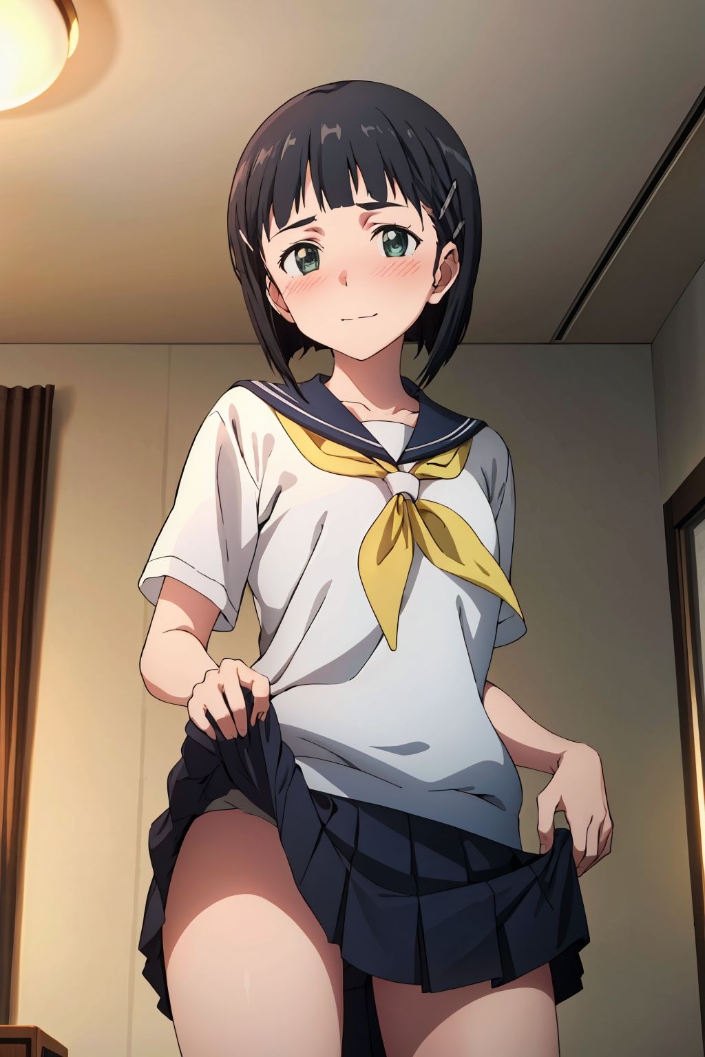 サンプル画像1:直◎ちゃんといちゃいちゃ(AIぷちフェチ研究会) [d_411456]